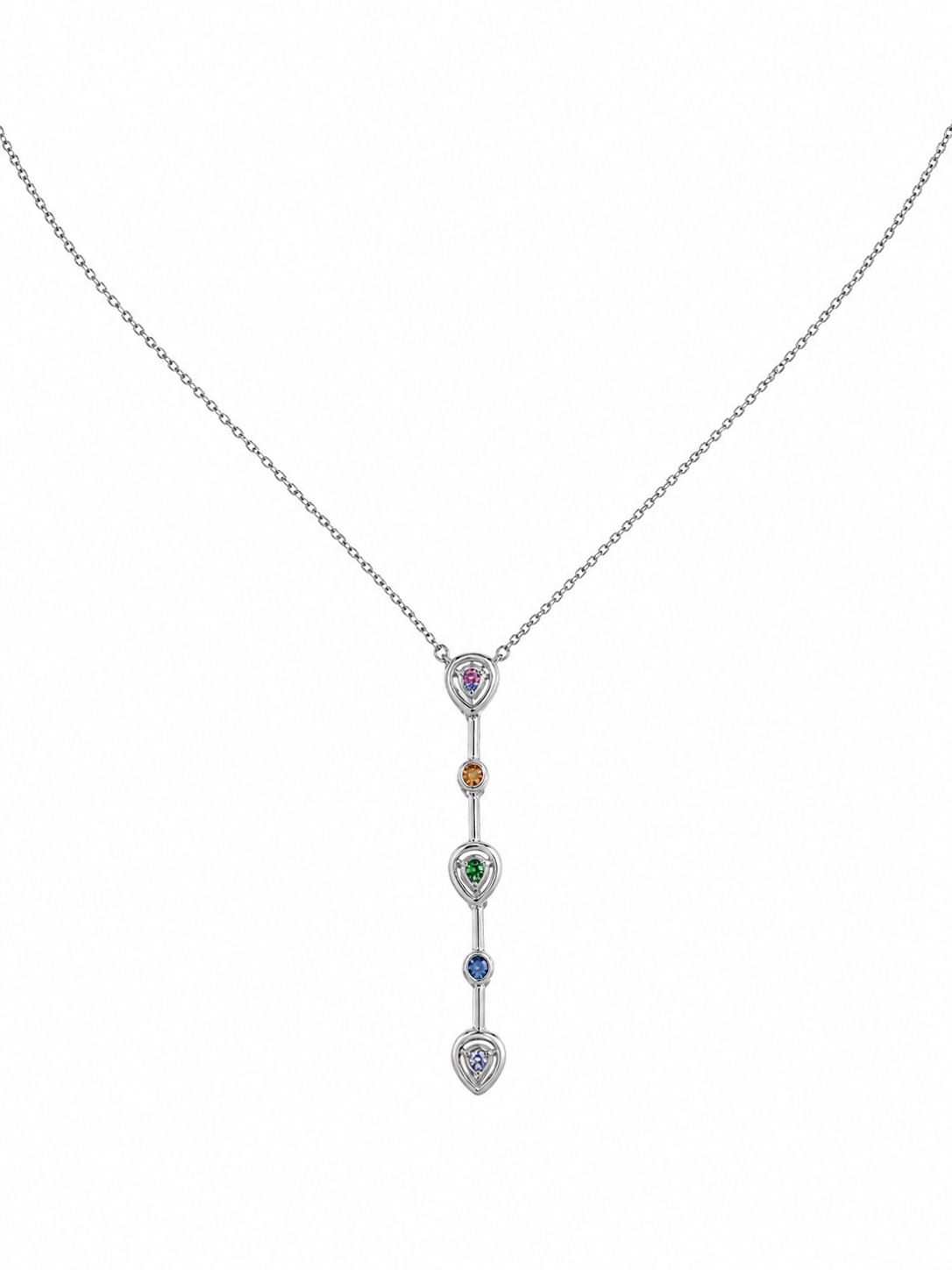 Collar gotas de colores