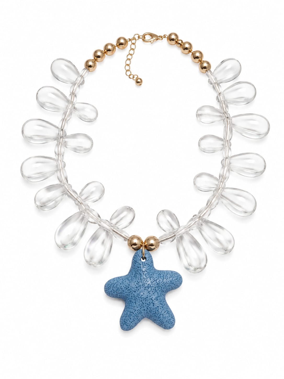 Collar Estrella Acrilico