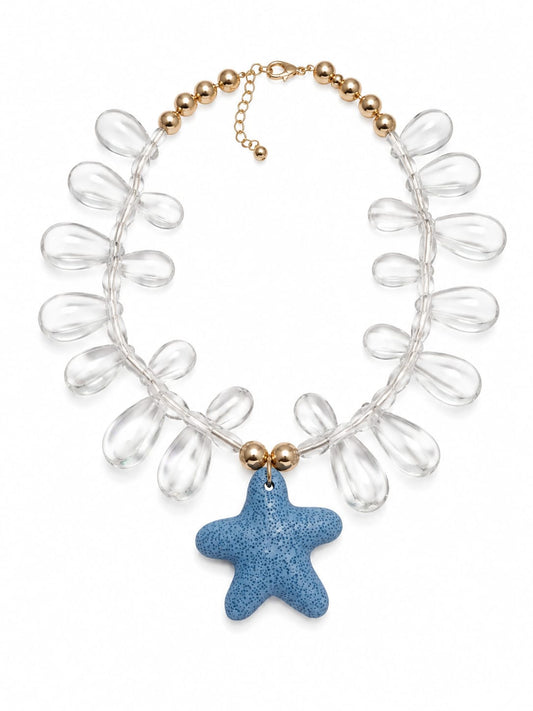 Collar Estrella Acrilico
