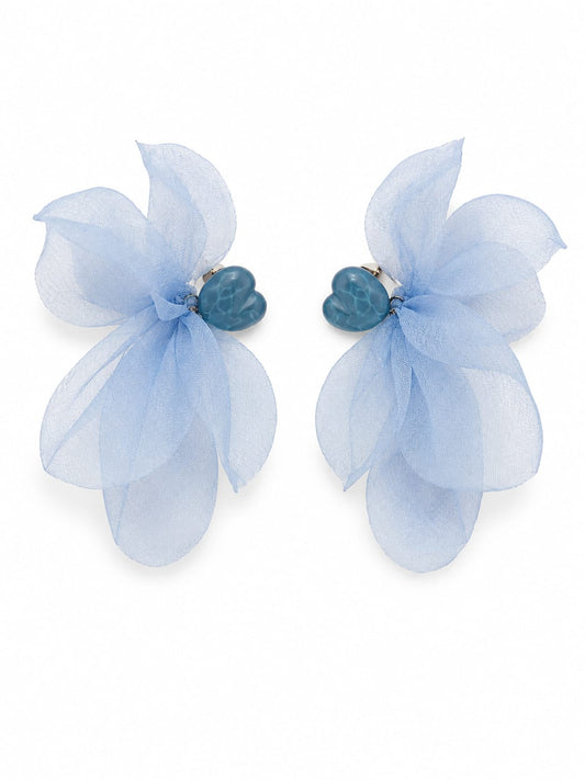 Aretes suspiro azul