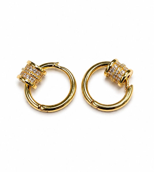 Argollas con barril