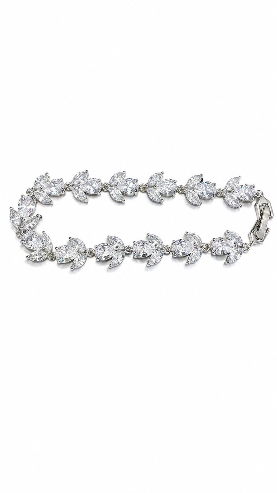 pulsera cristales flores