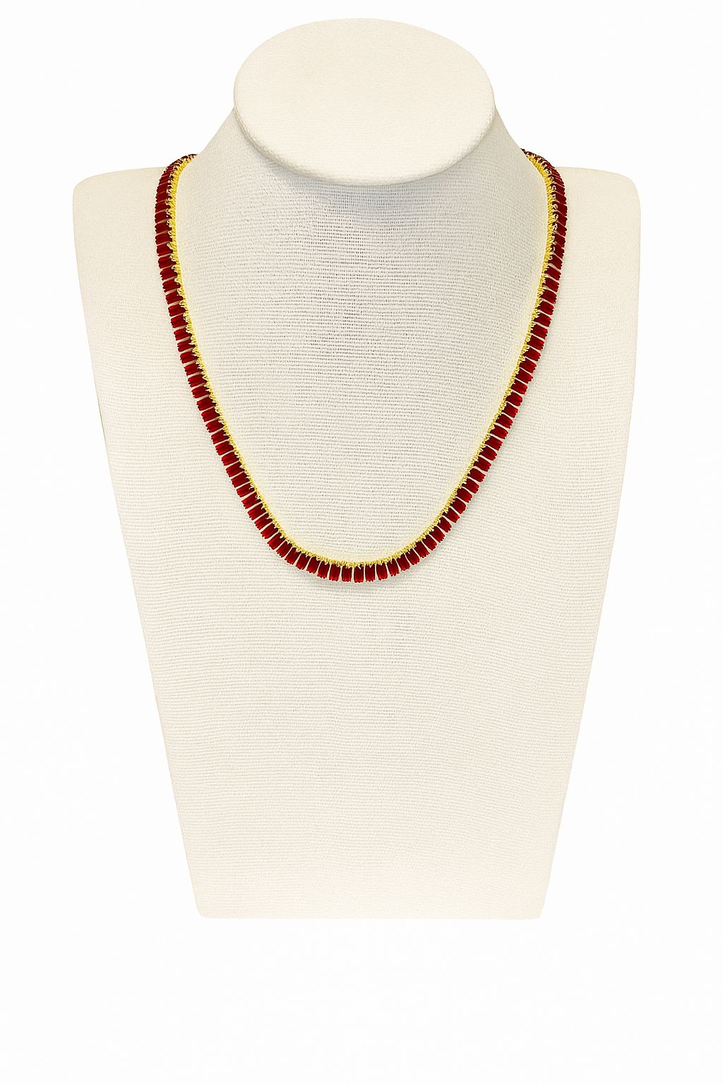 Collar baguette Dorado