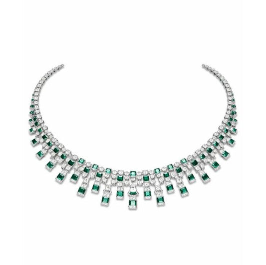 Gargantilla Zirconia y venturina
