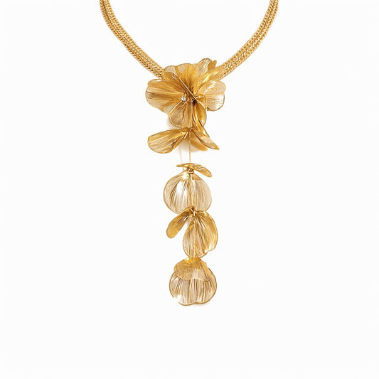 Collar de flores