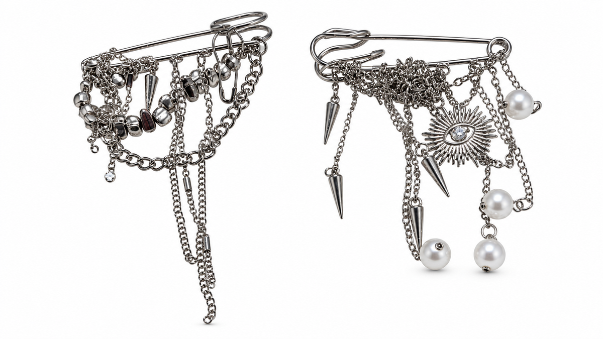 Broche Plata