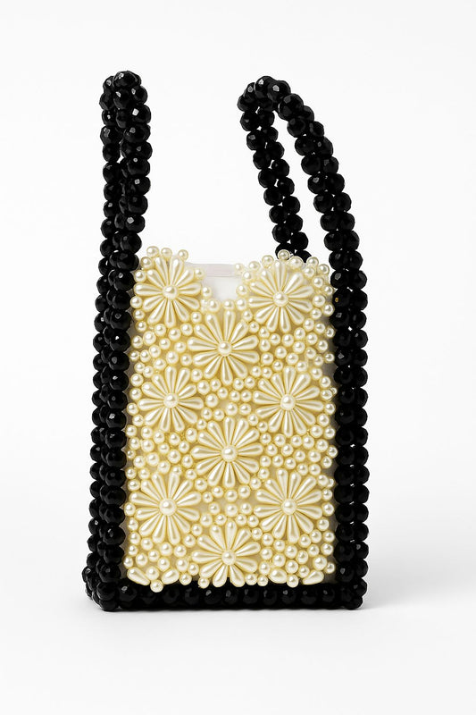Bolsa Flores Blancas