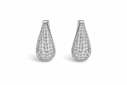 Aretes de Gota Zirconia