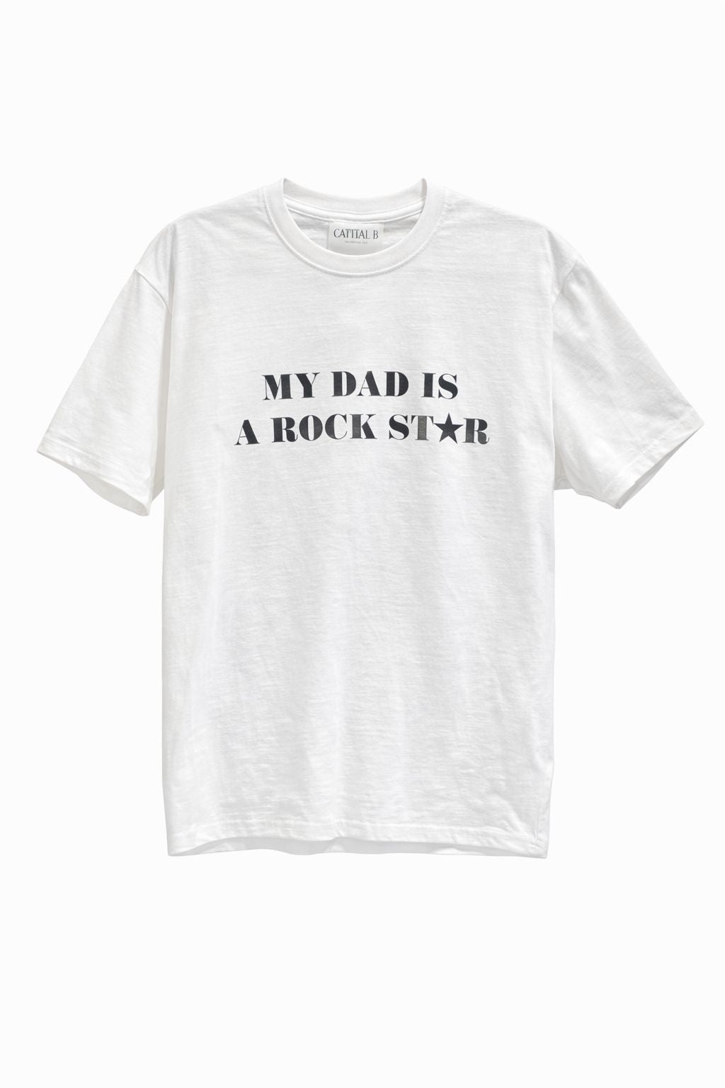 Playera My dad is a Rock Star