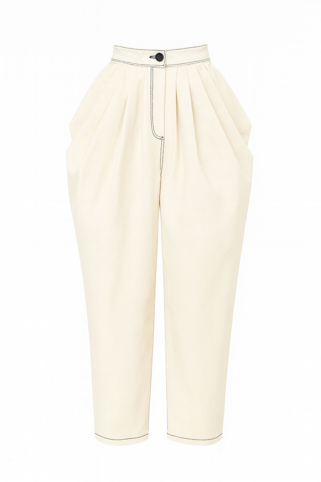 Pantalón columpio en denim Raw