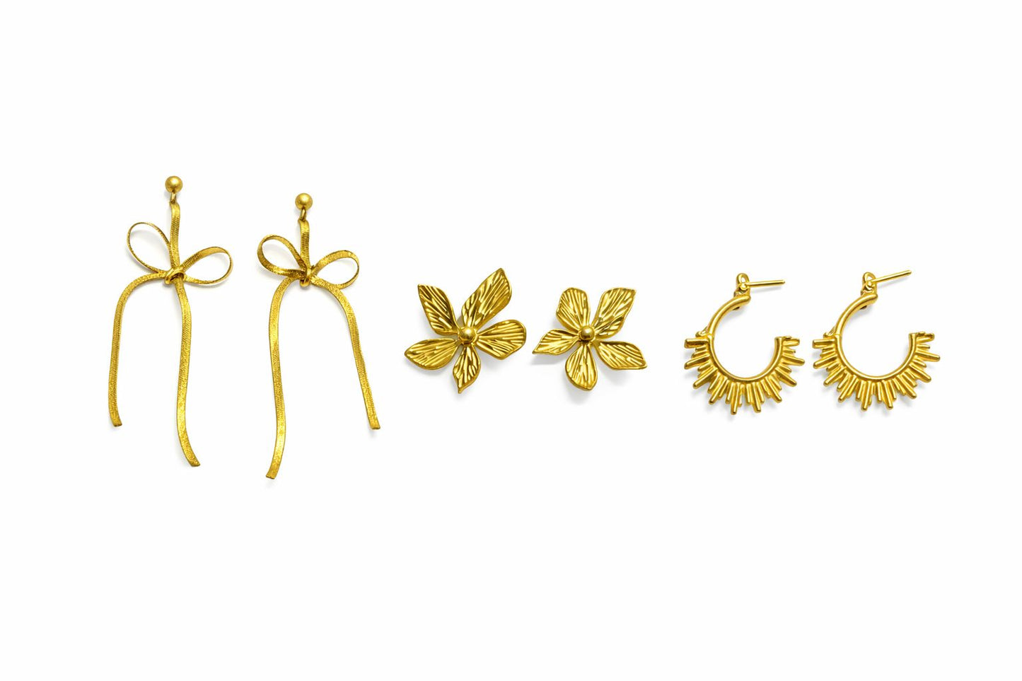 Aretes grandes san valentin