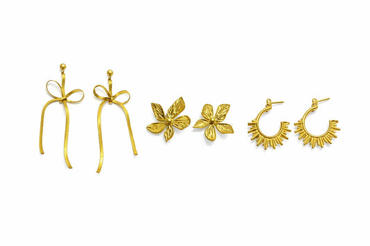Aretes grandes san valentin