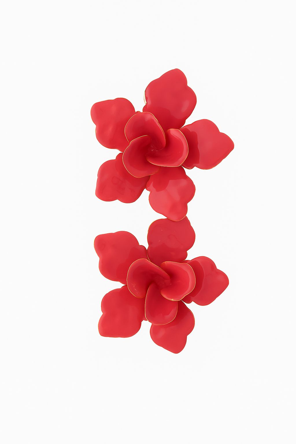 Aretes de Flor esmaltados