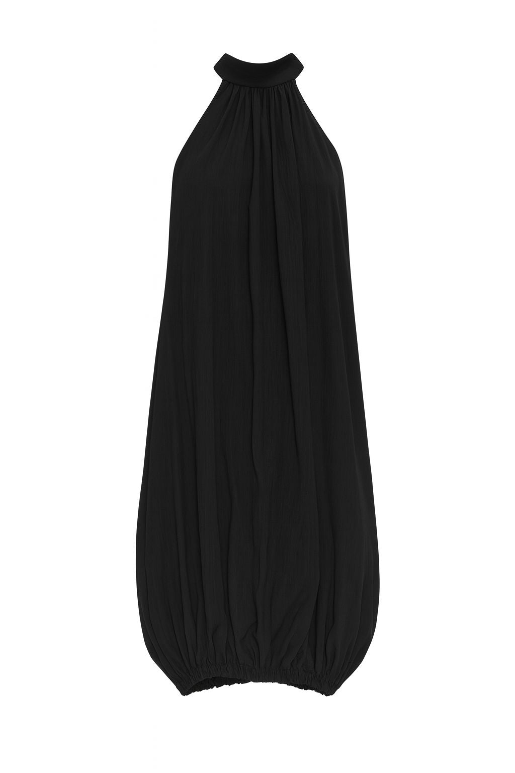 Vestido Halter  globo en crepe