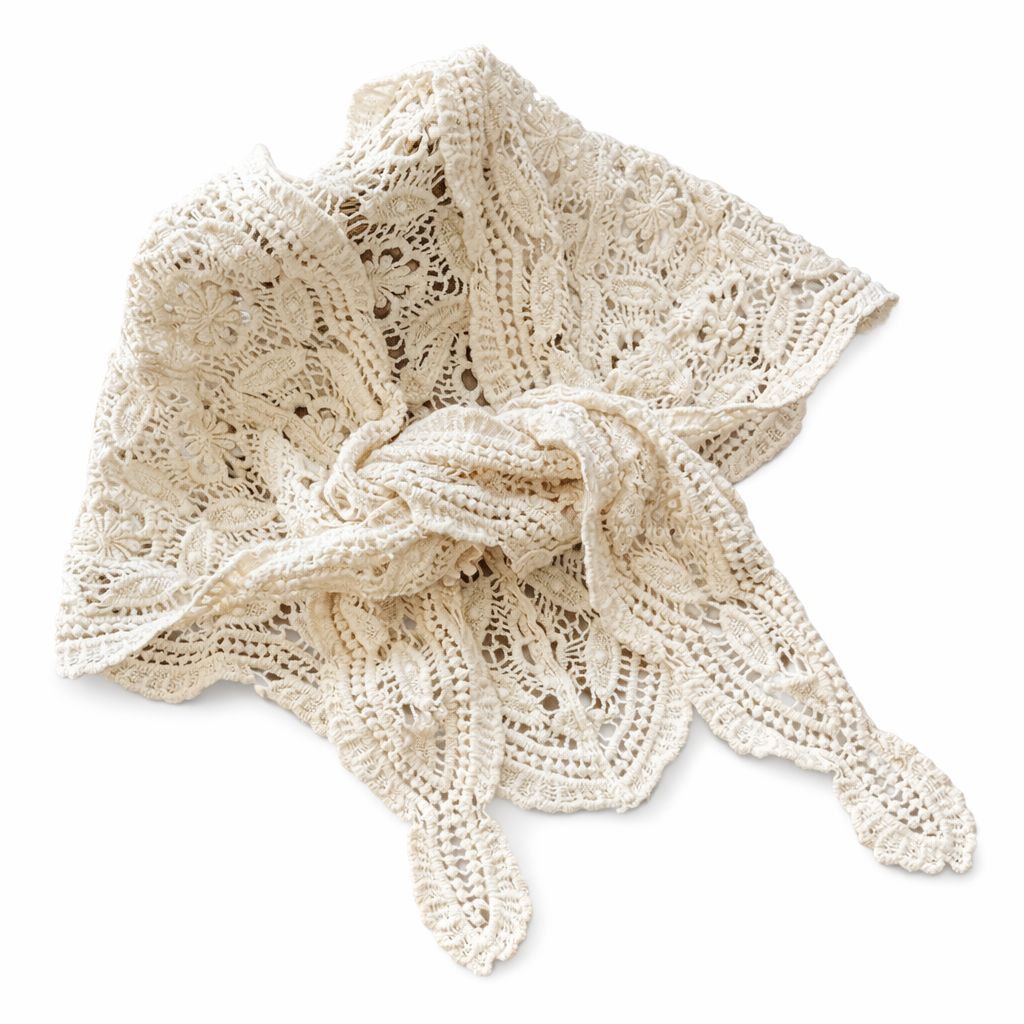 mantilla tejida