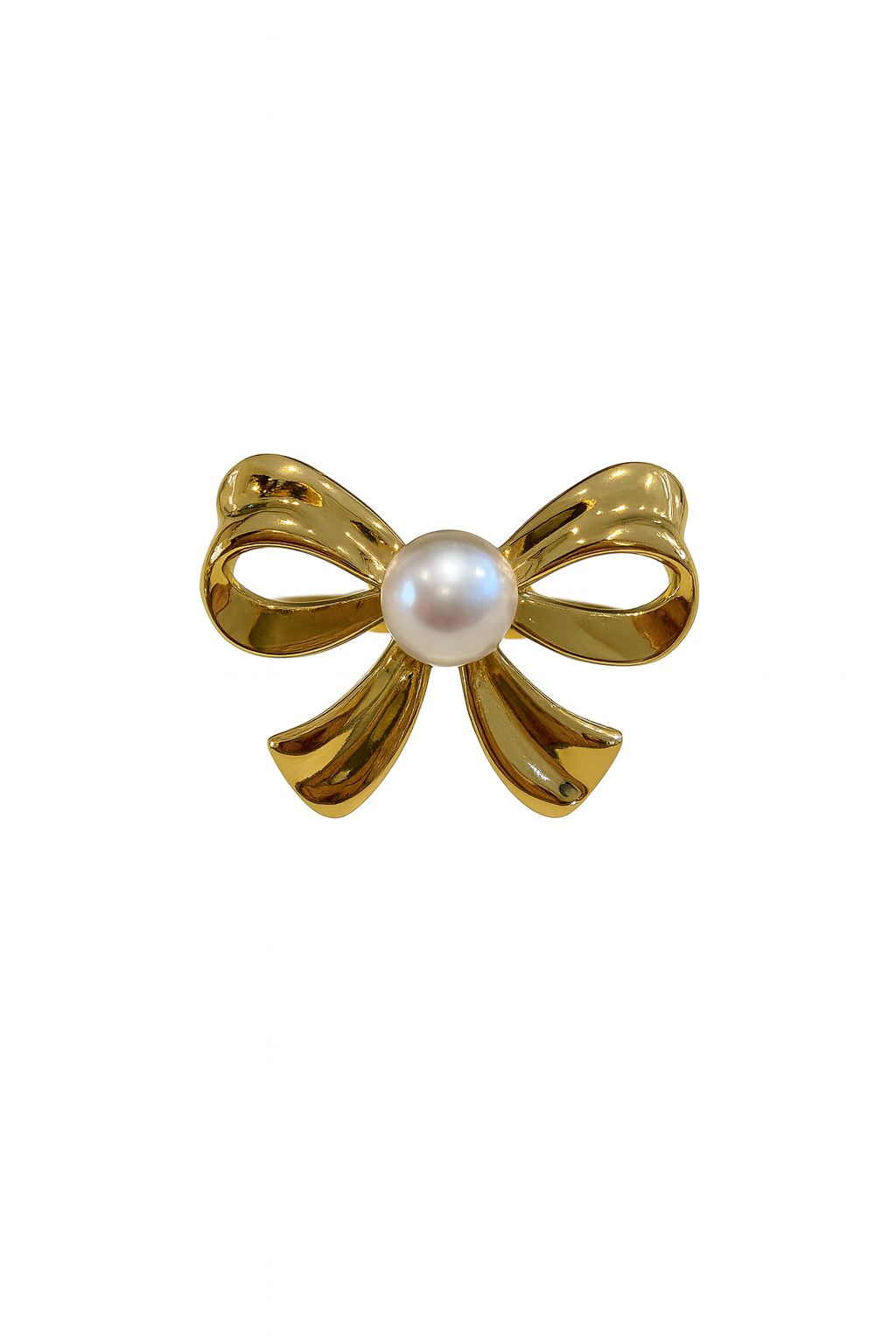 Anillo de Moño con perla